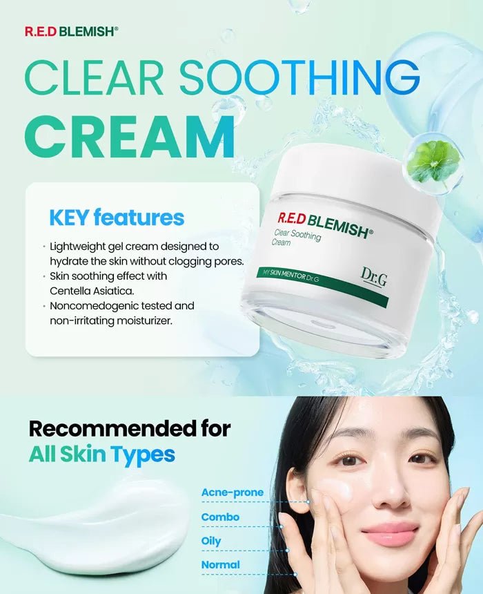 DR.G Red Blemish Clear Soothing Cream 50ml