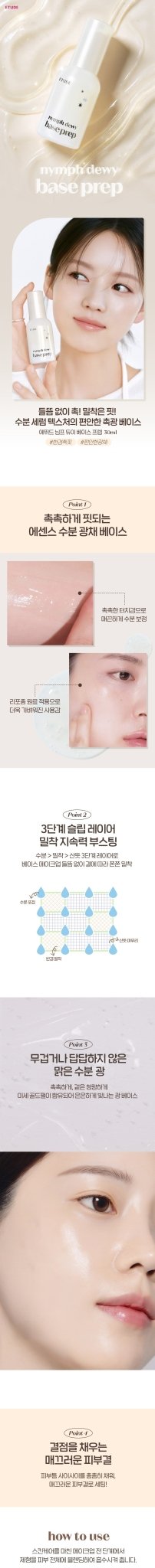 ETUDE Nymph Dewy Base Prep 30ml