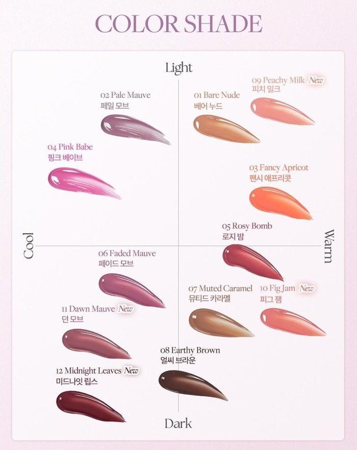 HEART PERCENT Dote On Mood One Way Glowy Tint 4.2g