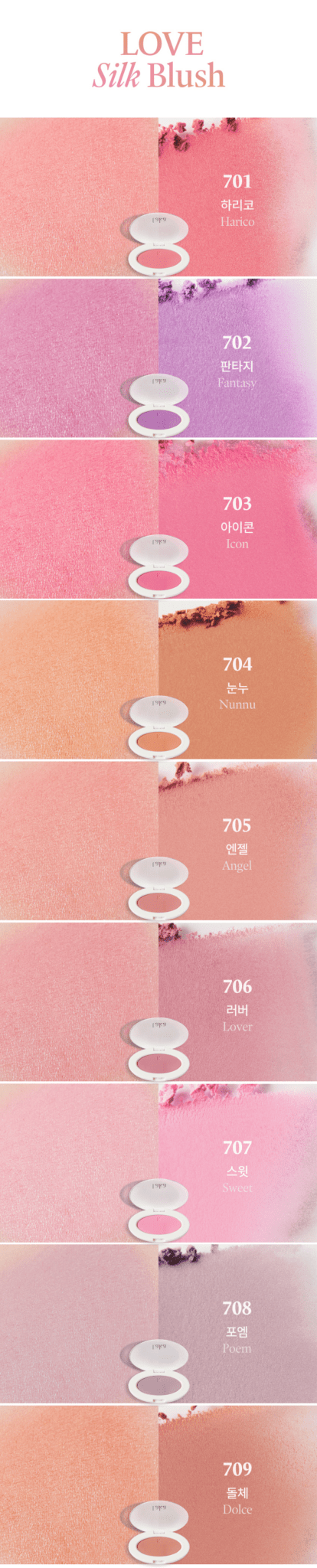 LAKA Love Silk Blush