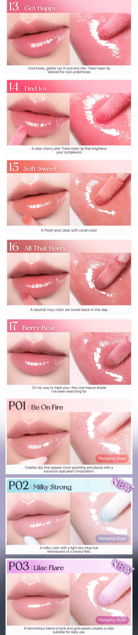 PERIPERA Ink Glasting Lip Gloss