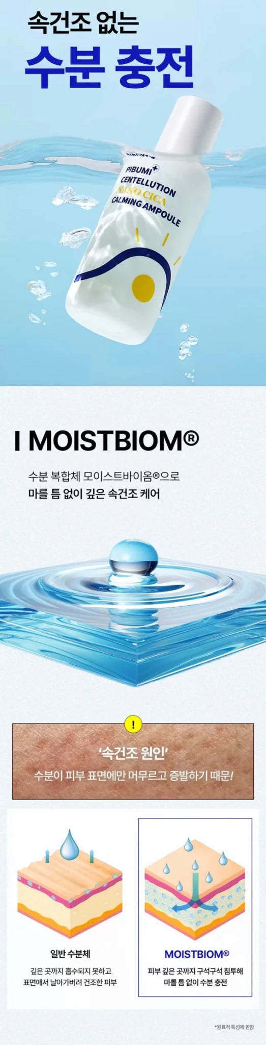 PIBUMI Centellution Nano Cica Calming Ampoule 80ml