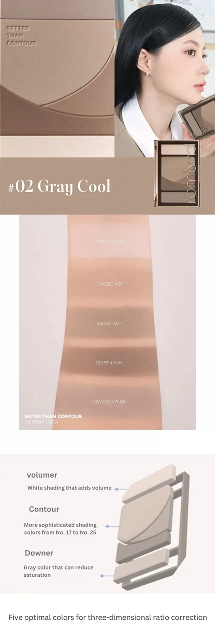 ROMAND Better Than Contour 20.5g
