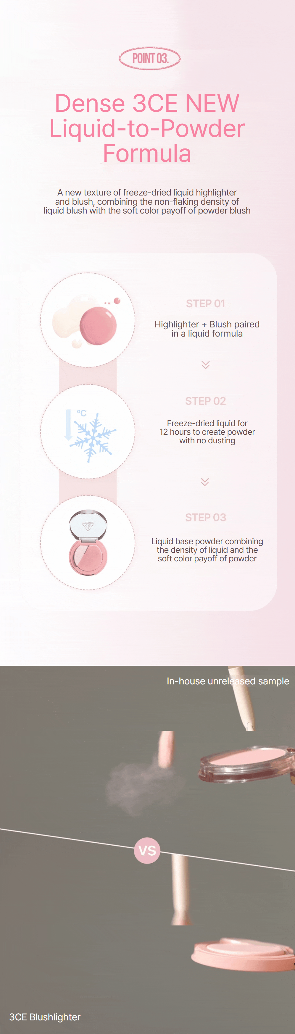 3CE Blush Lighter