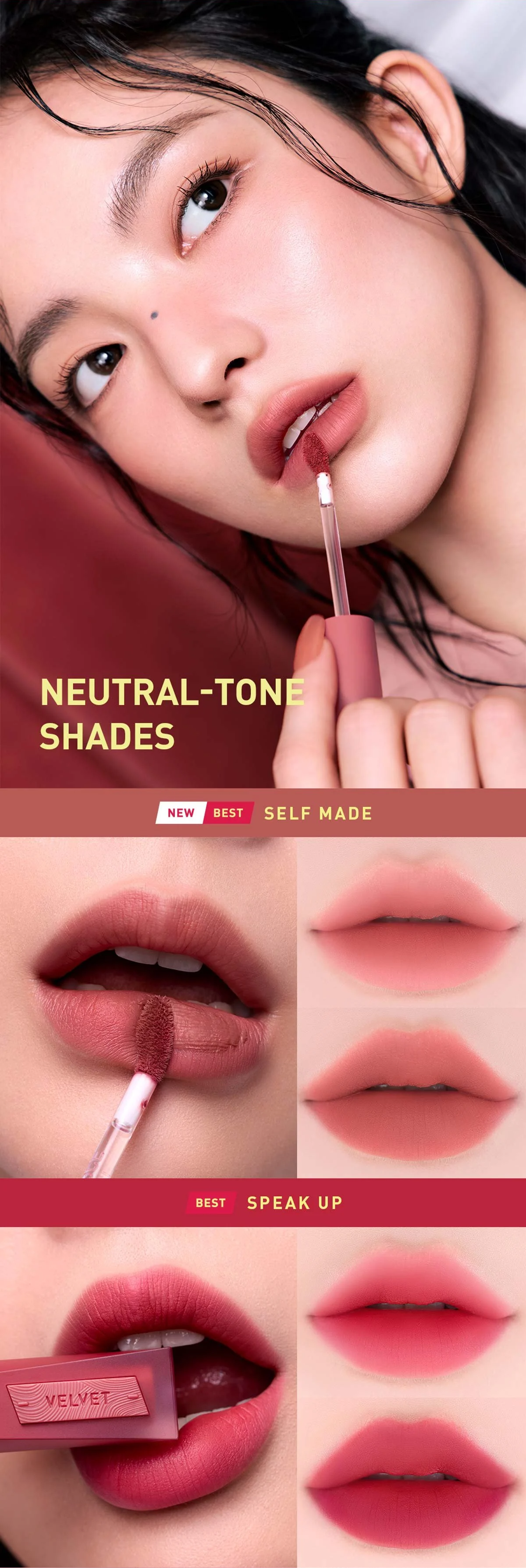 3CE Velvet Lip Tint Plush