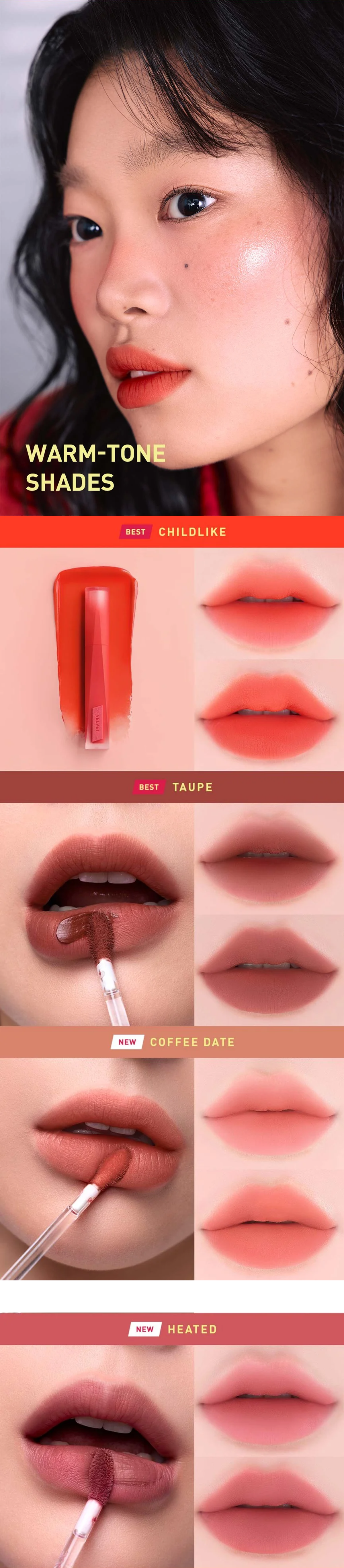 3CE Velvet Lip Tint Plush