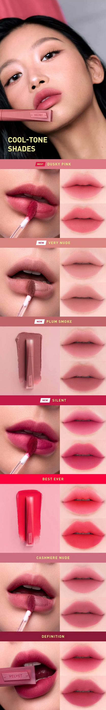 3CE Velvet Lip Tint Plush