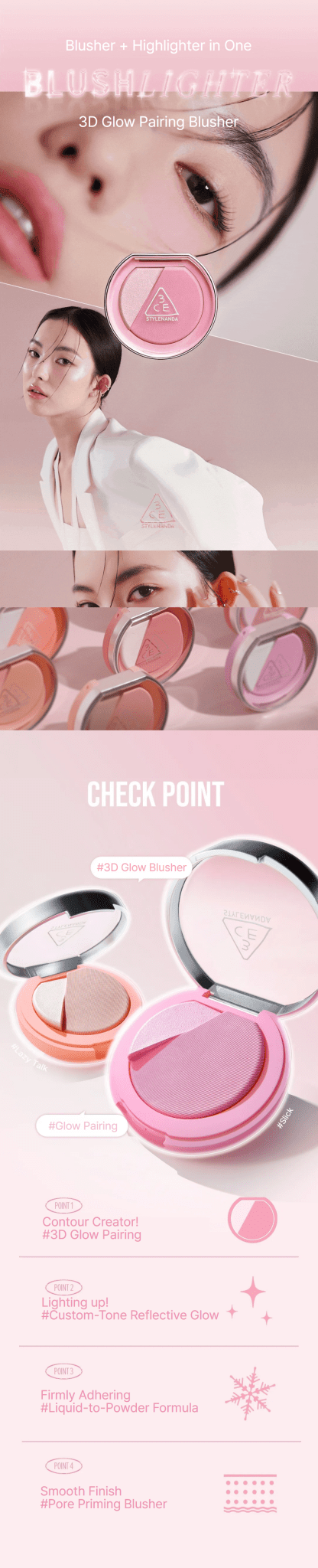3CE Blush Lighter