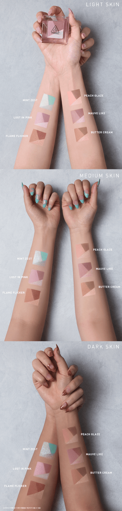 3CE Color Grid Eyeshadow 3.3g