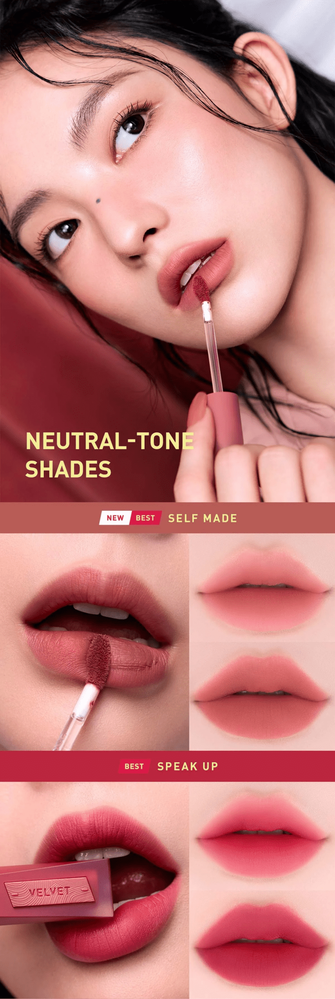 3CE Velvet Lip Tint Plush
