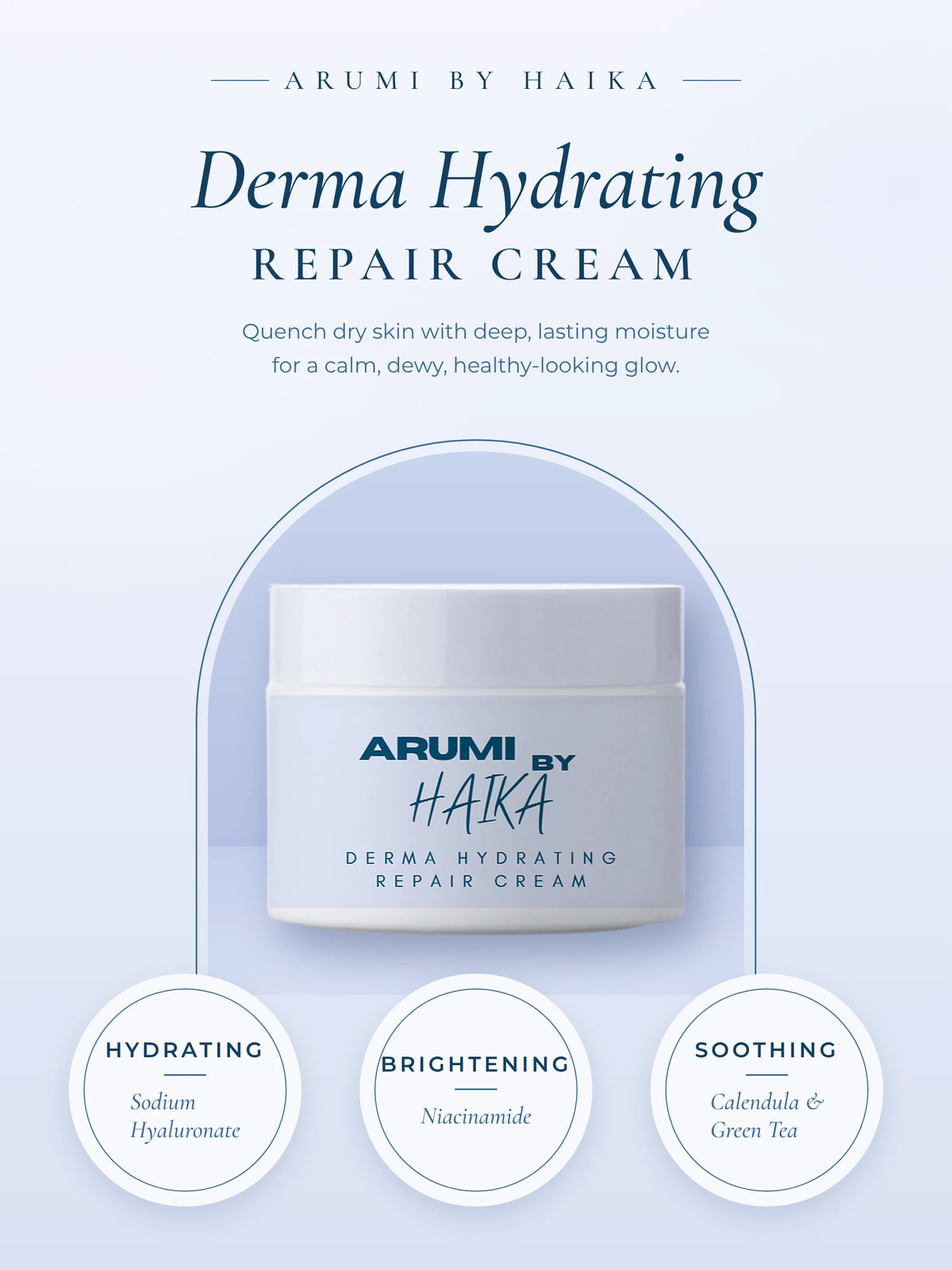 ARUMI BY HAIKA Derma Hydrating Repair Cream 50g