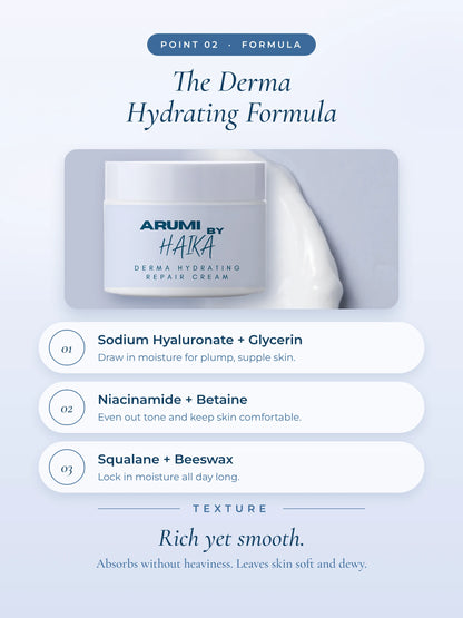 ARUMI BY HAIKA Derma Hydrating Repair Cream 50g