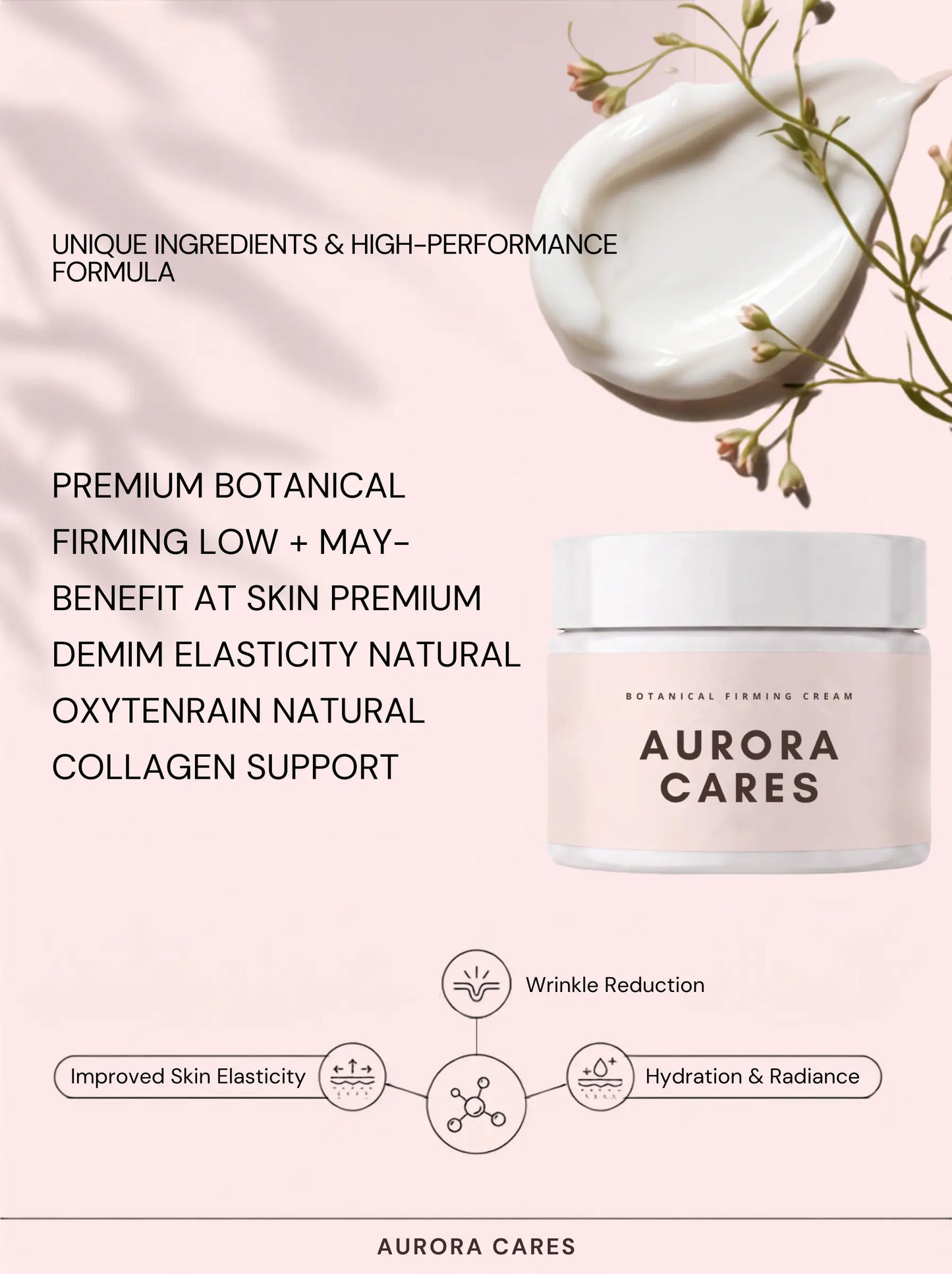 AURORA CARES Botanical Firming Cream 50g
