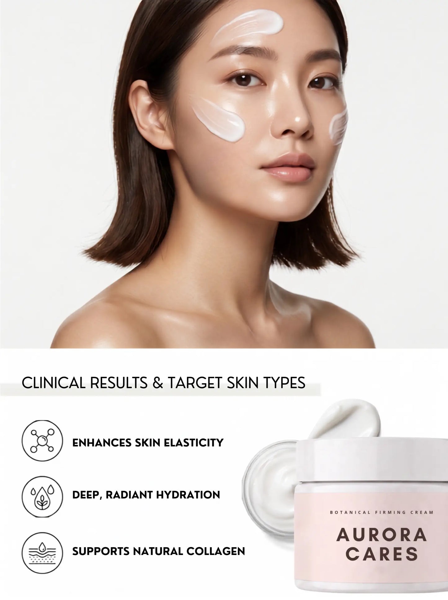 AURORA CARES Botanical Firming Cream 50g