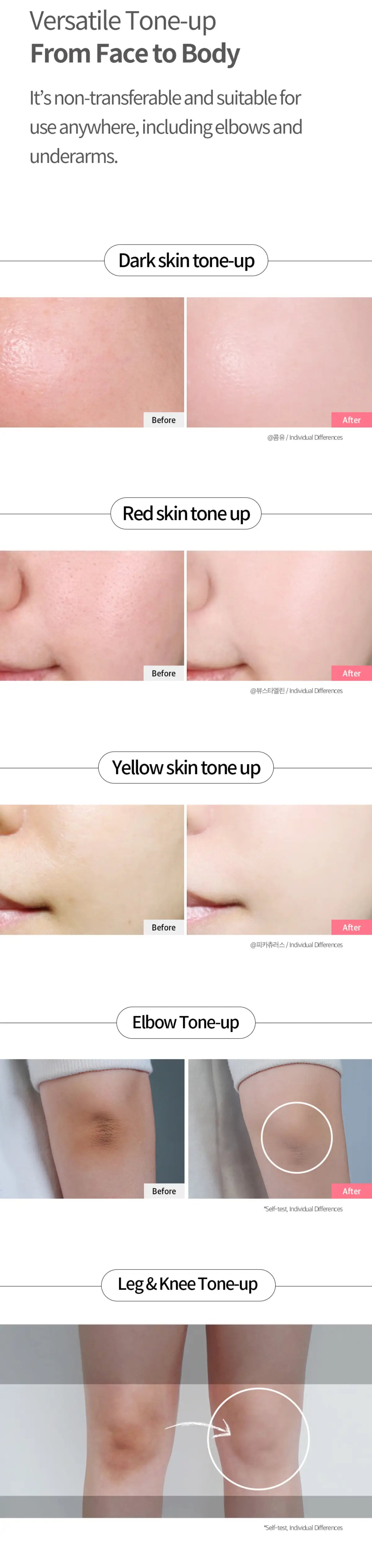 COSNORI Whitening Dress Tone Up Cream 50ml des 3