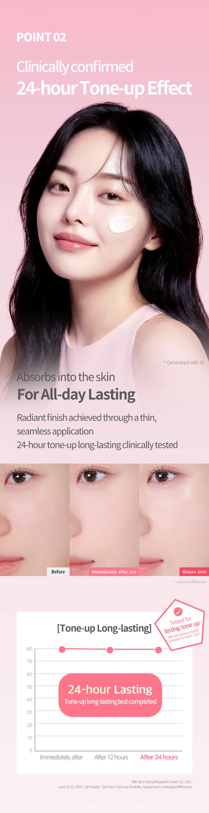 COSNORI Whitening Dress Tone Up Cream 50ml des 4