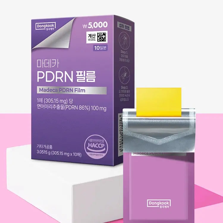 DONGKOOK Madeca PDRN Film 10pads main des 2
