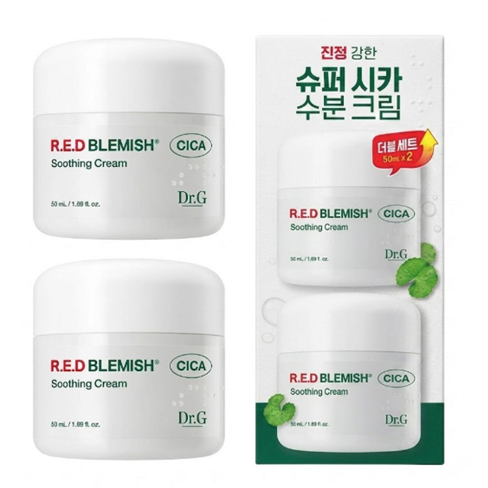 DR.G Red Blemish Clear Soothing Cream 50ml x 2ea
