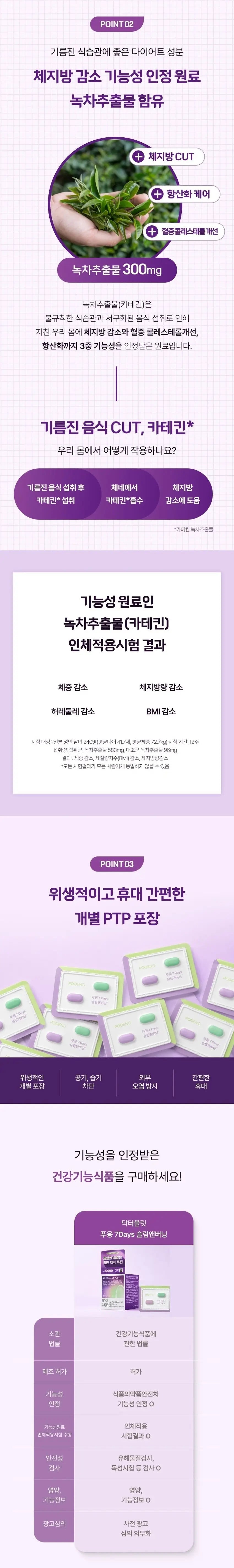 Dr.BLIT Pooeung 7 Days Sleep & Burning 14 Tablets des main 3