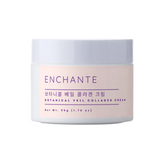 ENCHANTE Botanical Veil Collagen Cream 50g des main 1