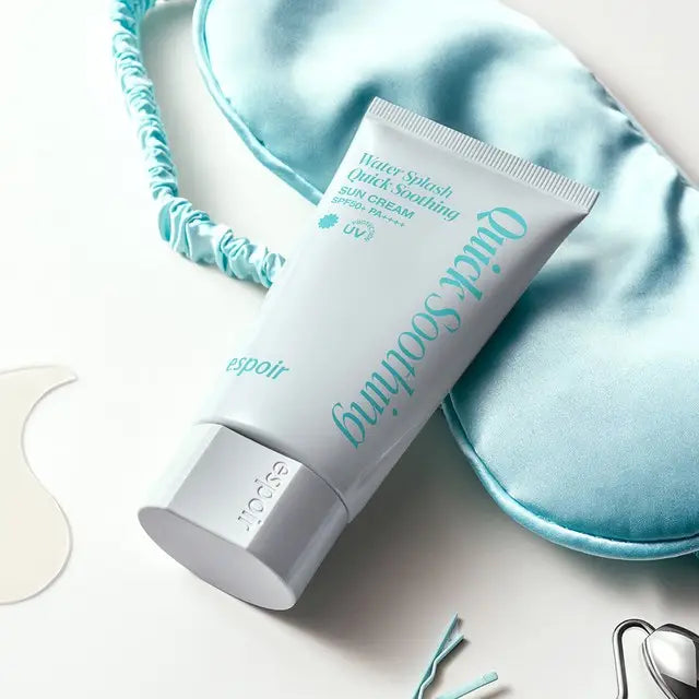 ESPOIR Water Splash Sun Cream Quick Soothing 50ml main des 2