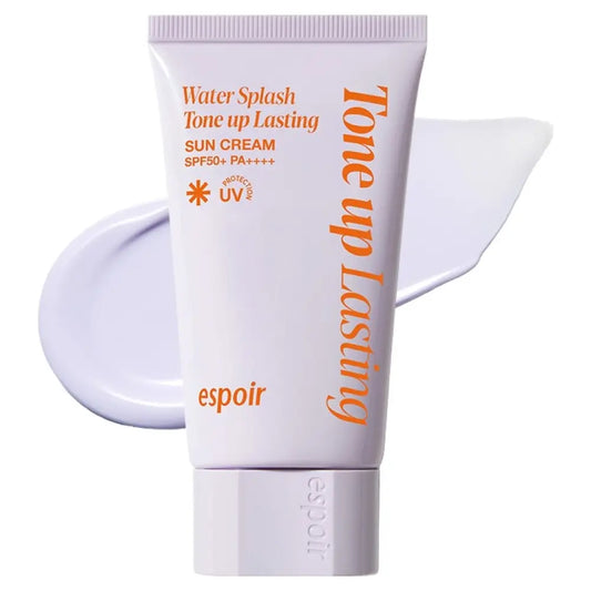 ESPOIR Water Splash Sun Cream Tone-up Lasting 50ml main des 1