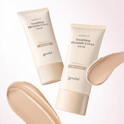 GOODAL Heartleaf Soothing Blemish Cover Sun BB Neutral Beige