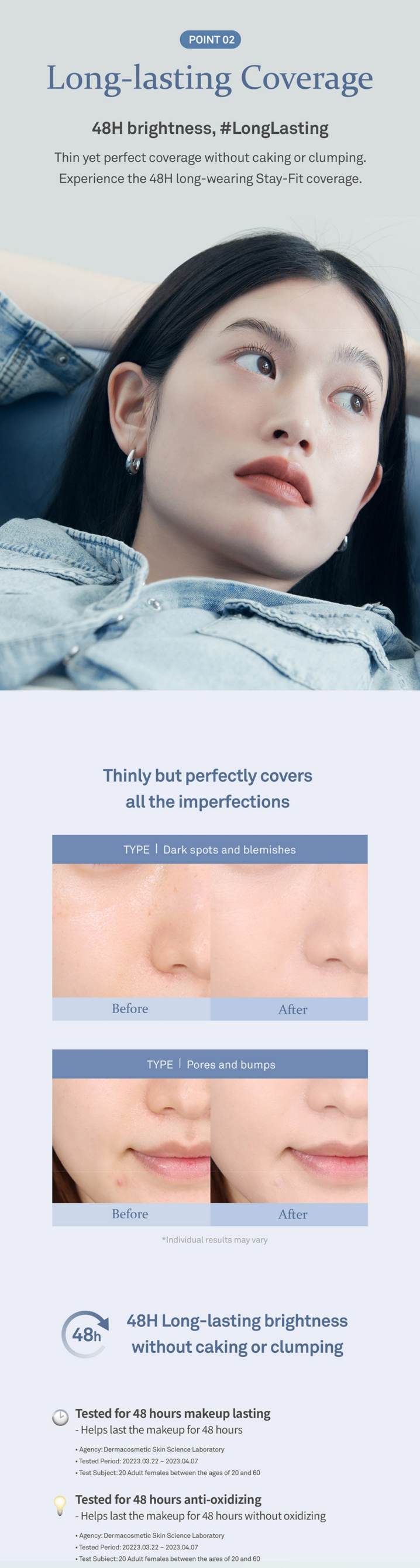 HINCE Second Skin Mesh matte Cushion 12g