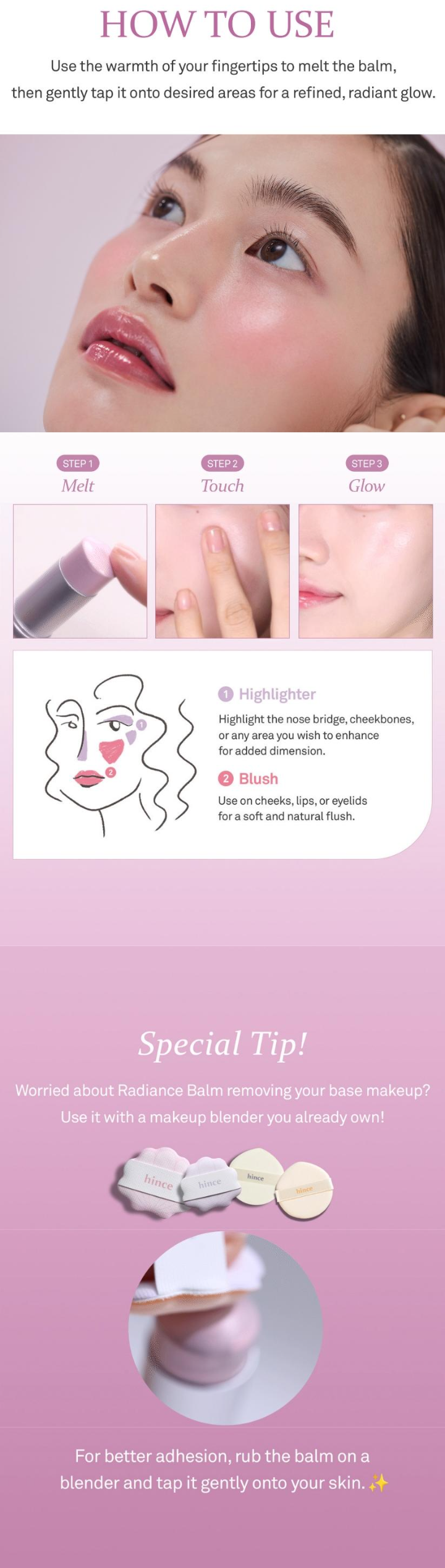 HINCE True Dimension Radiance Balm 10g