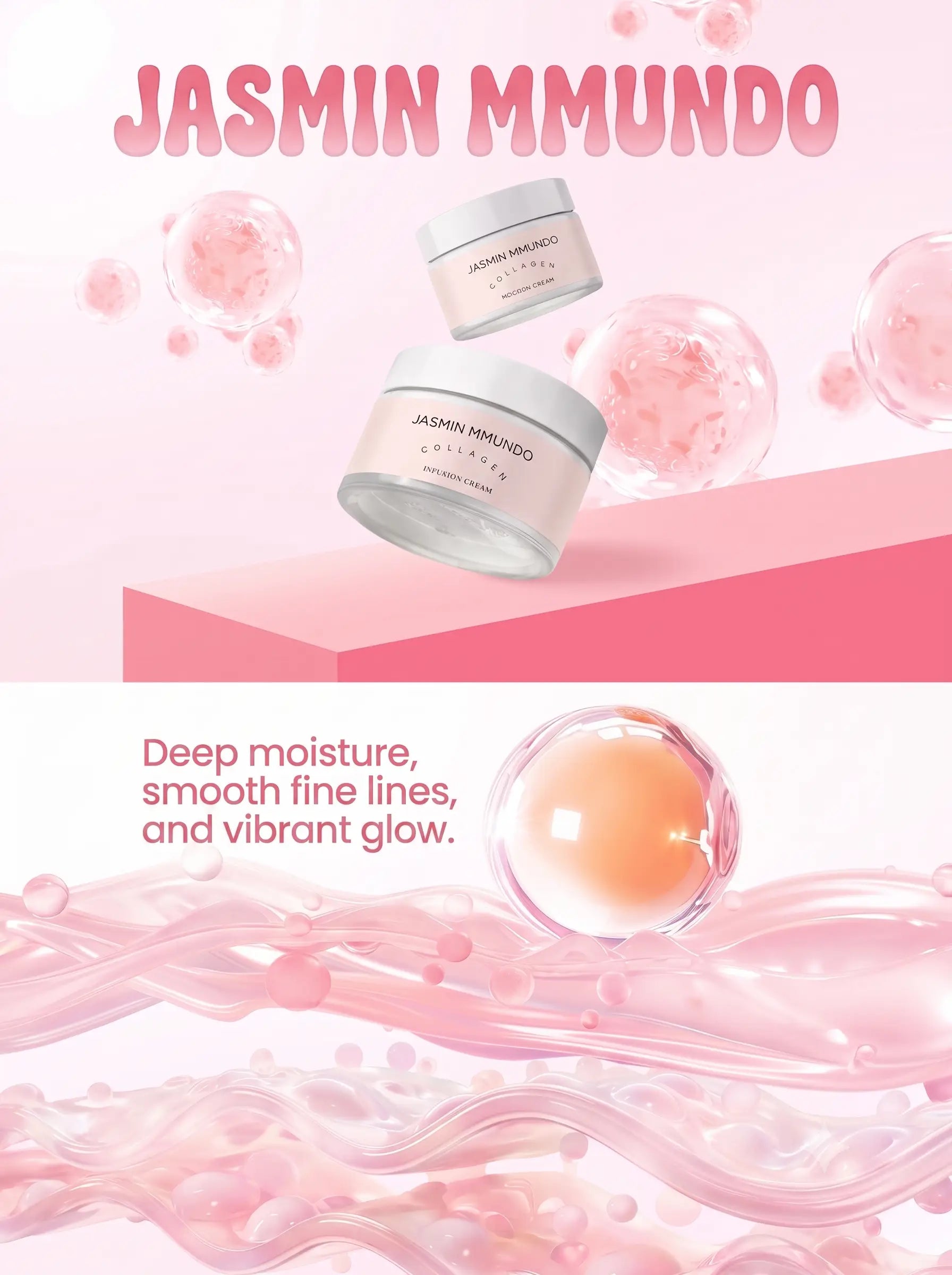 JASMIN MMUNDO Collagen Infusion Cream 50g DES 1