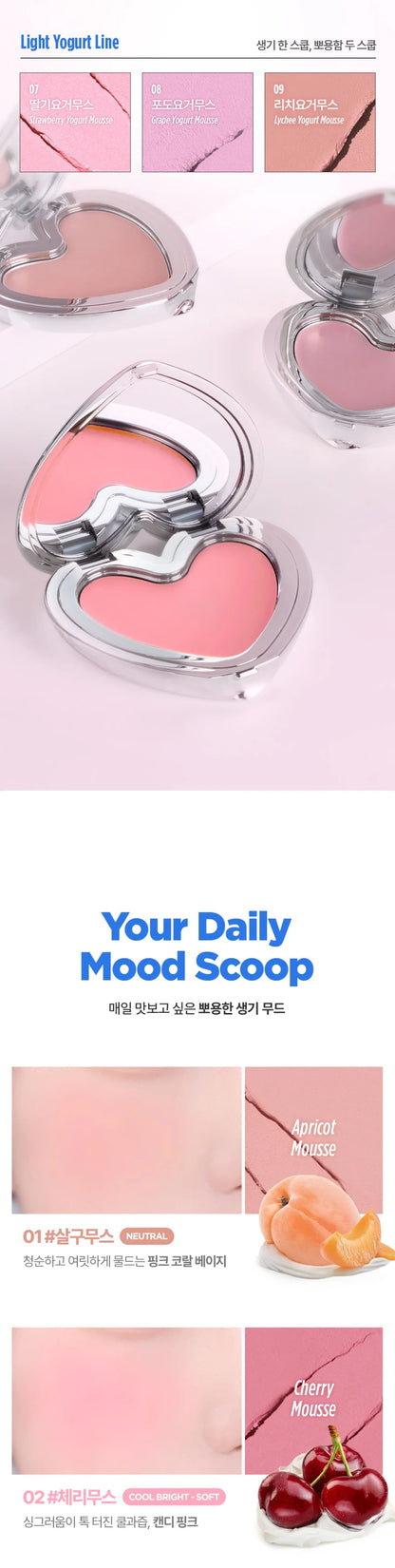 LILYBYRED Luv Beam Cheek Mousse 3.8g des main 7