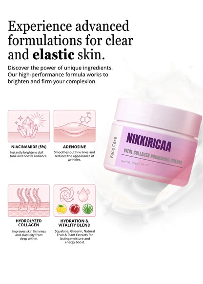 NIKKIRICAA Vital Collagen Cream 50g
