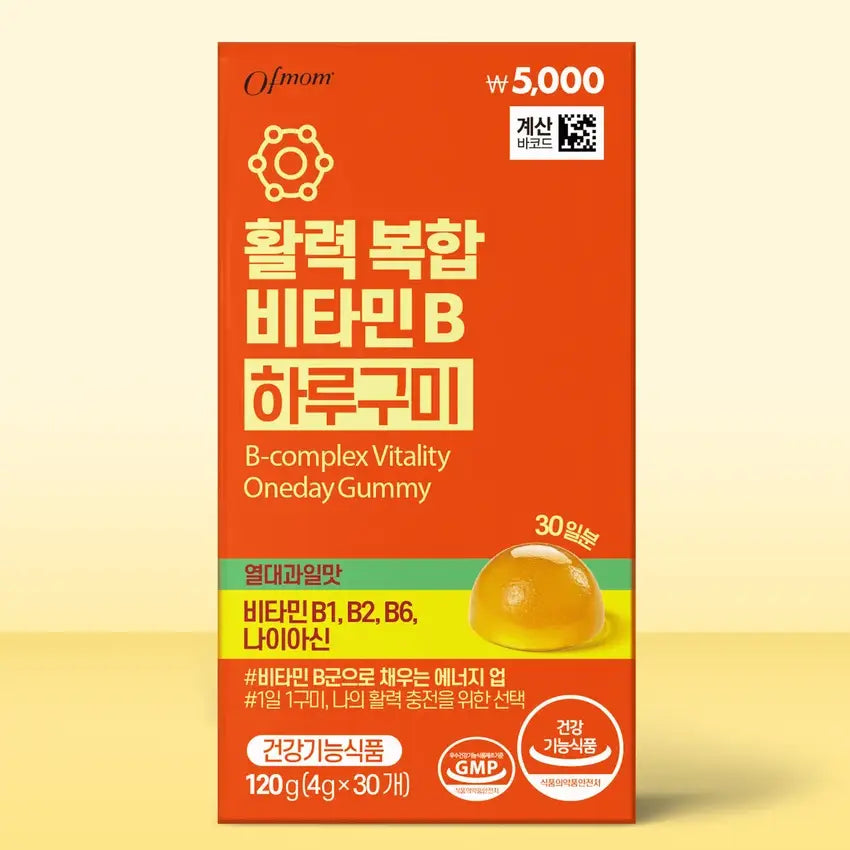 OFMOM B-Complex Vitality Oneday Gummy 30ea main 1