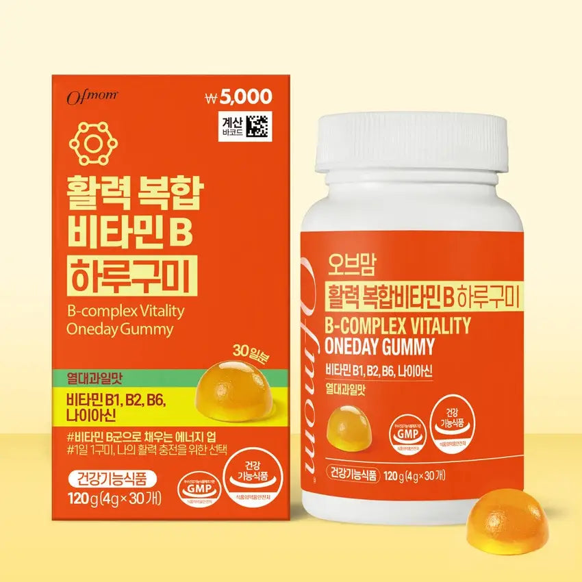 OFMOM B-Complex Vitality Oneday Gummy 30ea main 2