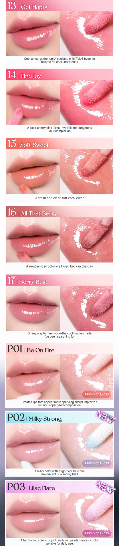 PERIPERA Ink Glasting Lip Gloss