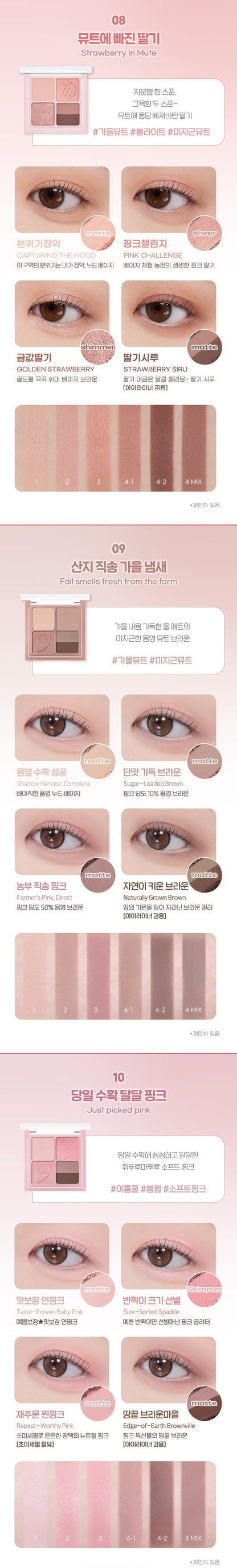 PERIPERA Ink Pocket Shadow Palette 6g