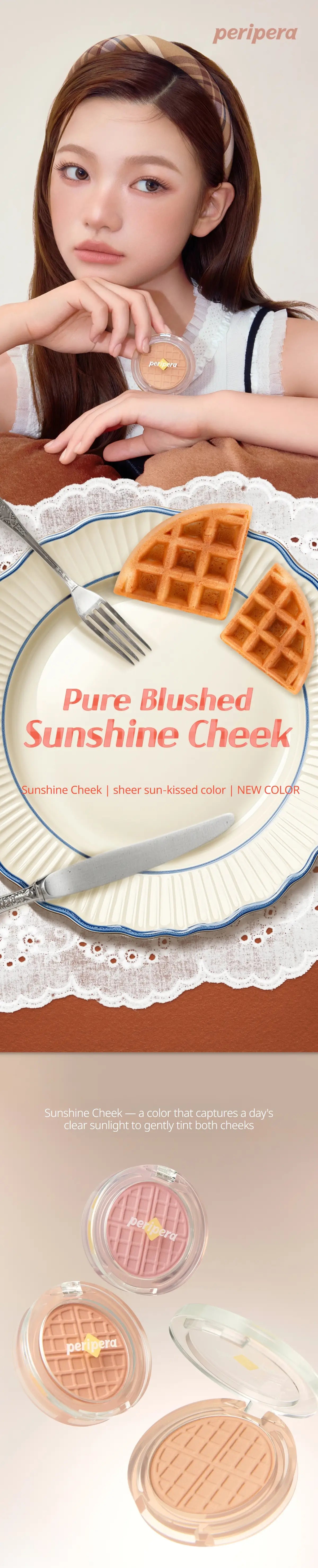PERIPERA Pure Blushed Sunshine Cheek 4.1g des 1