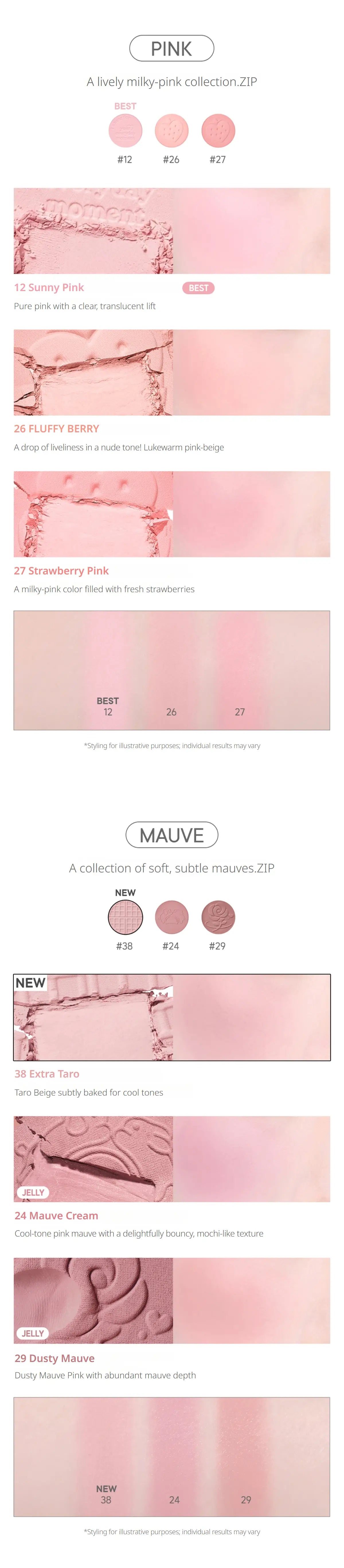 PERIPERA Pure Blushed Sunshine Cheek 4.1g des 4