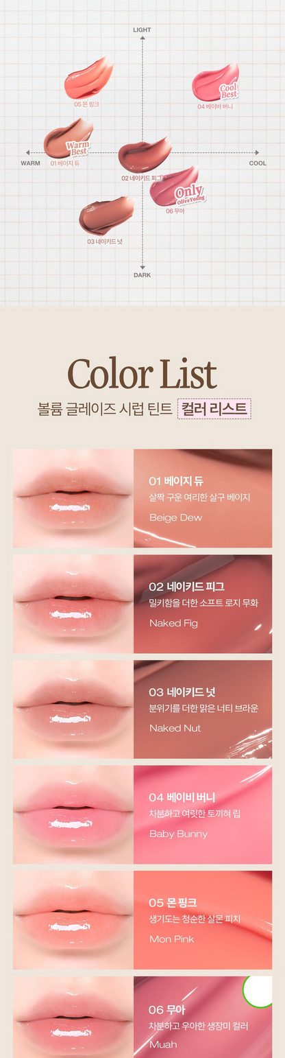 TOOQ Volume Glaze Syrup Tint