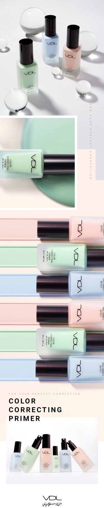 VDL Color Correcting Primer des 2
