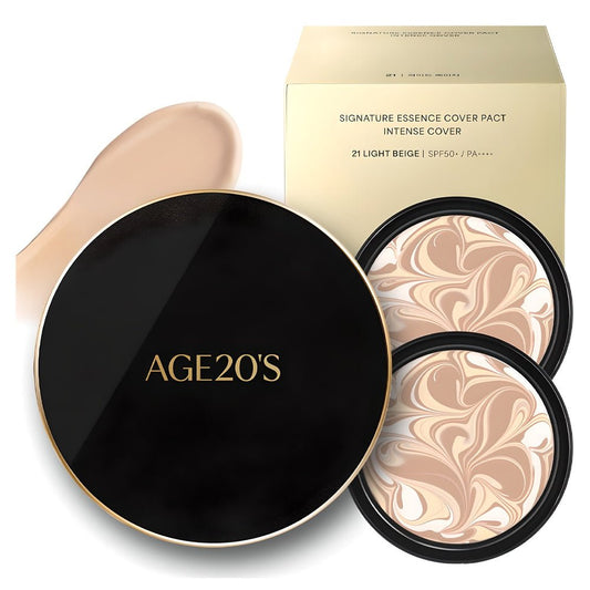 AGE 20'S Signature Essence Cover Pact Intense Cover 14g + Refill 2p