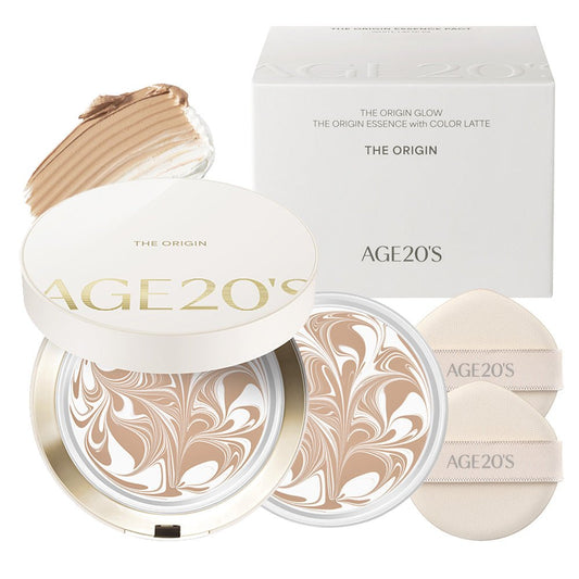 AGE 20'S The Origin Essence Pact White Latte 12.5g + Refill 12.5g