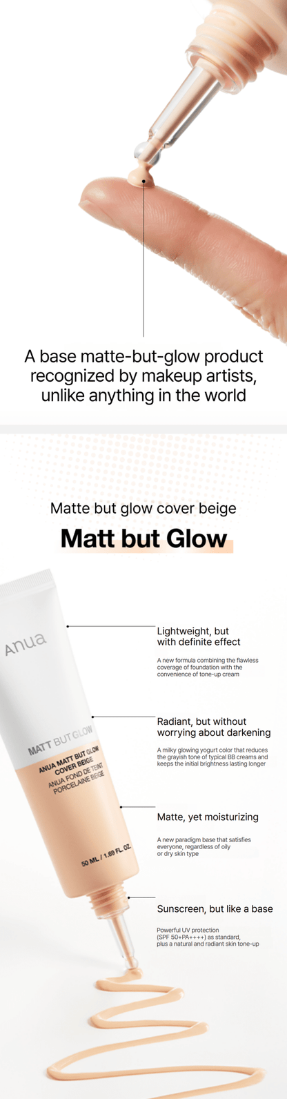 ANUA Matt But Glow Cover Beige
