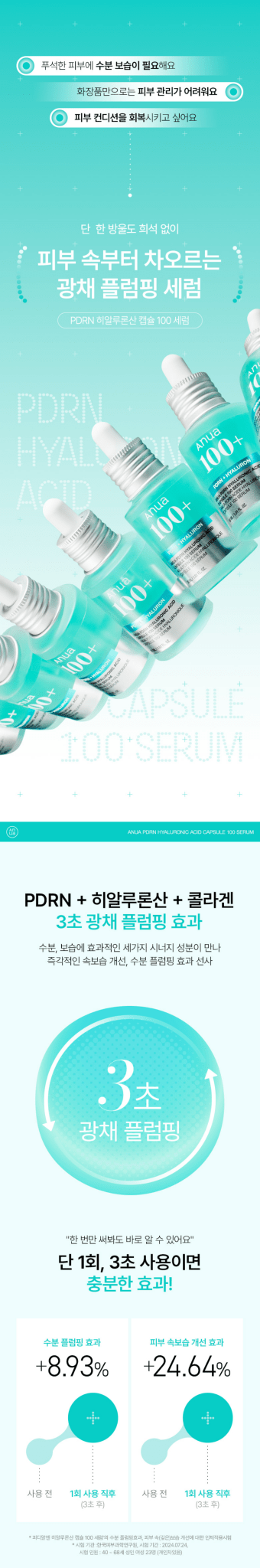 ANUA PDRN Hyaluronic Capsule 100 Serum