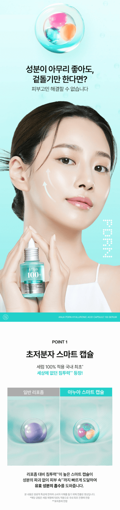 ANUA PDRN Hyaluronic Capsule 100 Serum