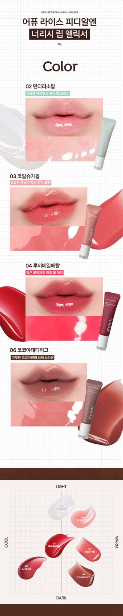 A'PIEU Rice PDRN Nourish Lip Elixir