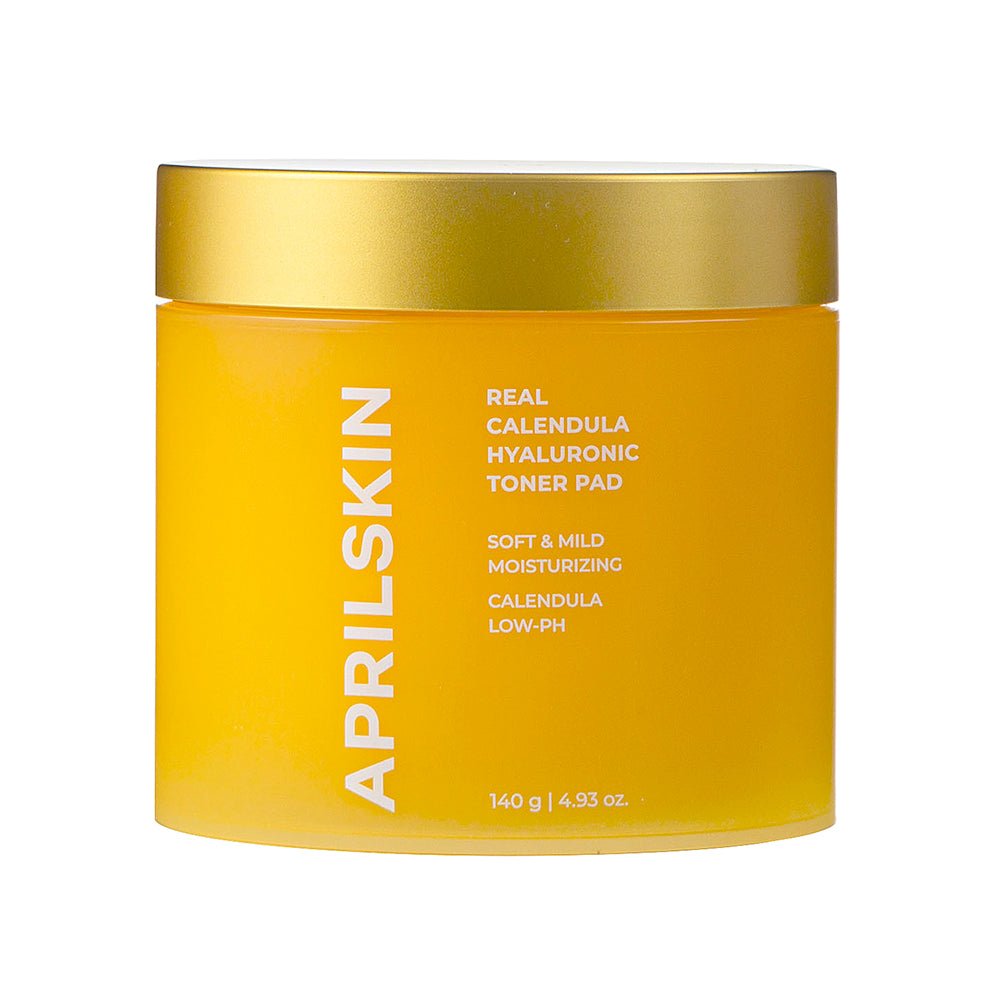 APRIL SKIN Real Calendula Hyaluronic Toner Pad