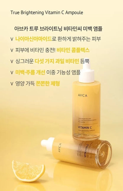AVCA True Brightening Vitamin C Ampoule 100ml