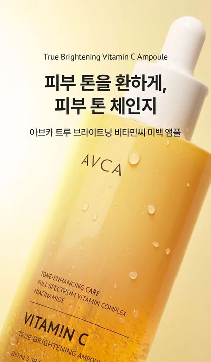 AVCA True Brightening Vitamin C Ampoule 100ml
