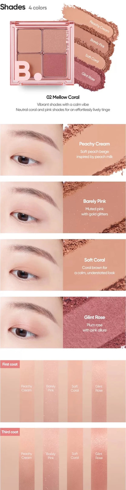 BANILA CO Mood On Eye Palette 7g
